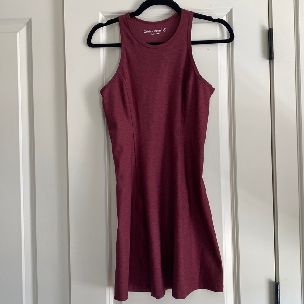 Maroon Outdoor Voices Dress